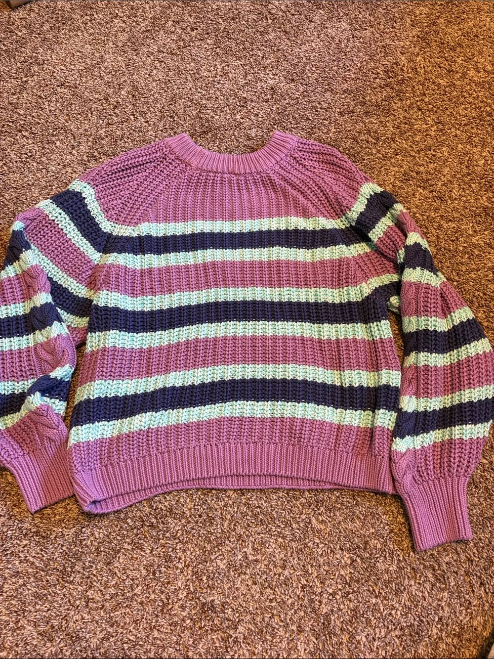 Free People Frankie Cable Knit Sweater